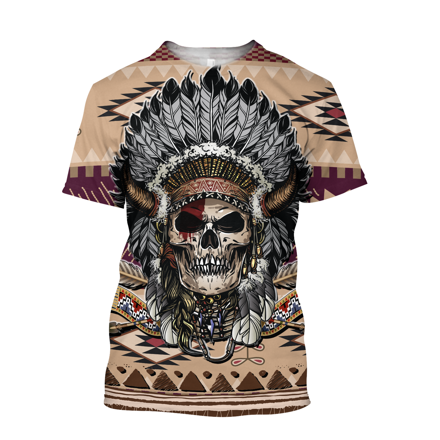 Love Skull native 3D all over printed for man and women QB06062004