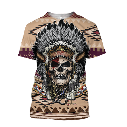 Love Skull native 3D all over printed for man and women QB06062004