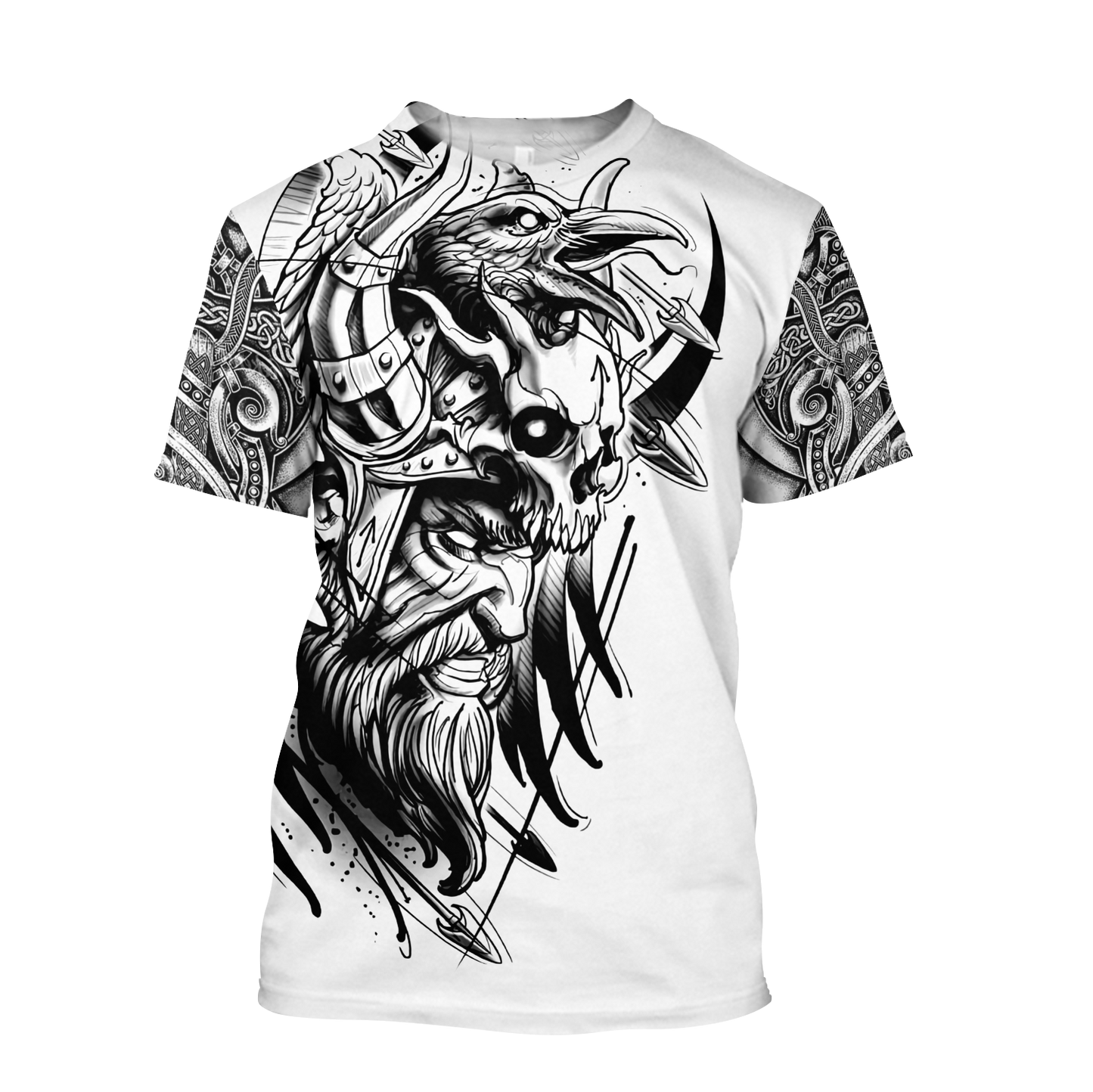 Love Viking tattoos 3D all over printed for man and women