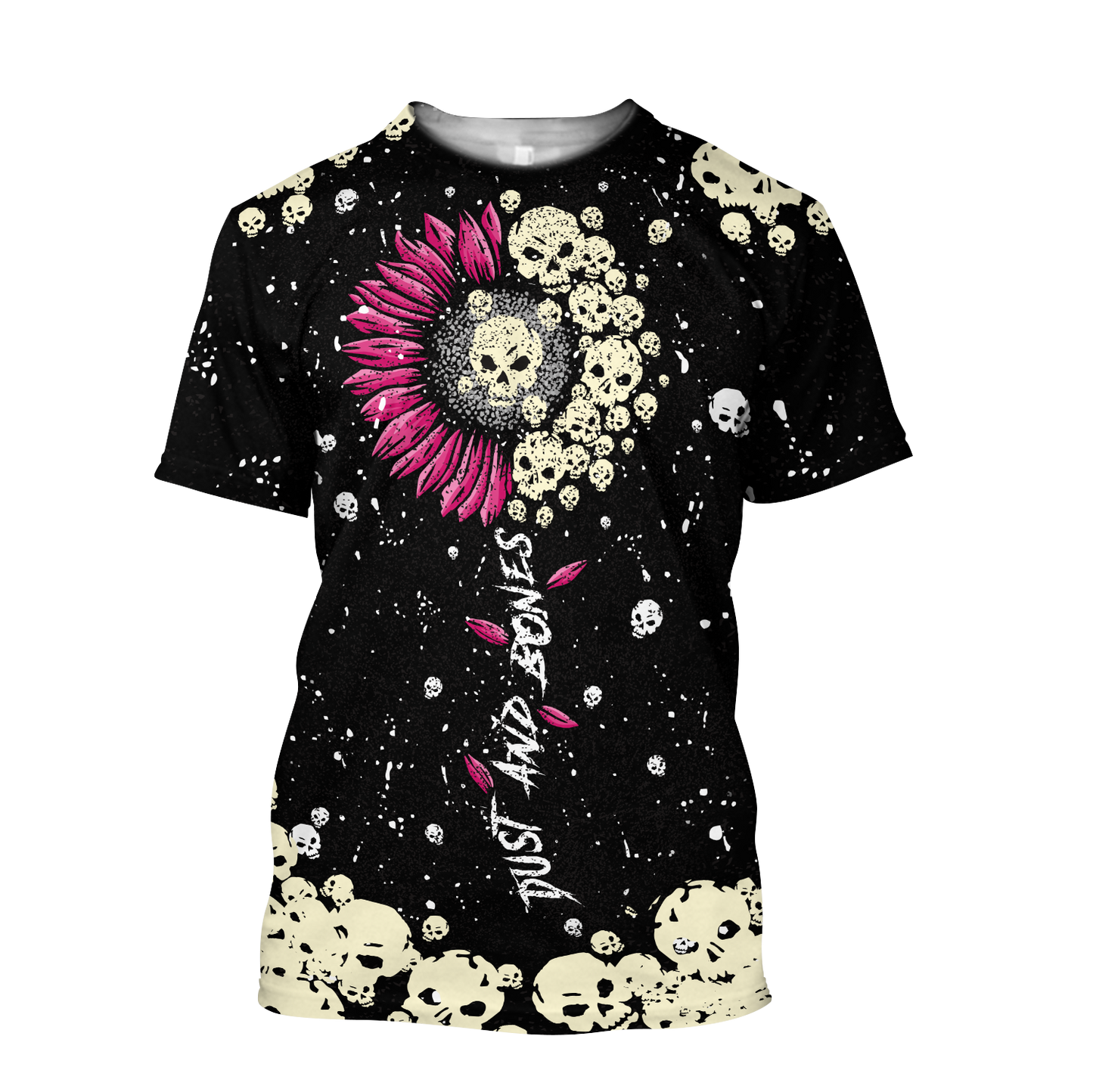 Love Sun Flower And Skull 3D all over for man and women QB05162002 - Amaze Style™-Apparel