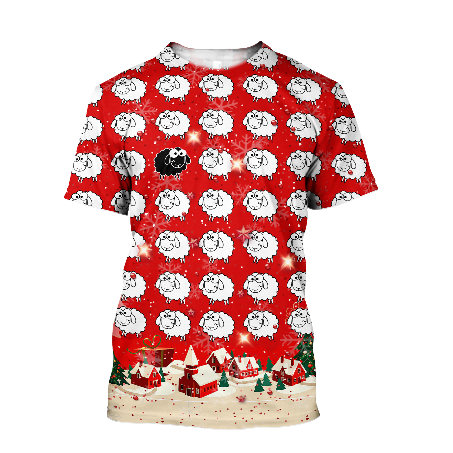Sheep Whisperer Merry Christmas 3D All Over Printed Shirts For Men And Woman