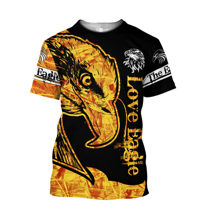 Eagle 3D All Over Printed Shirts For Men & Women - Amaze Style™-Apparel