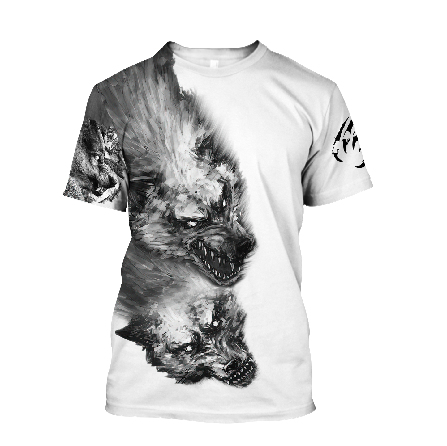 Tattoo Wolf 3D All Over Printed Hoodie For Men and Women MH2310202ST