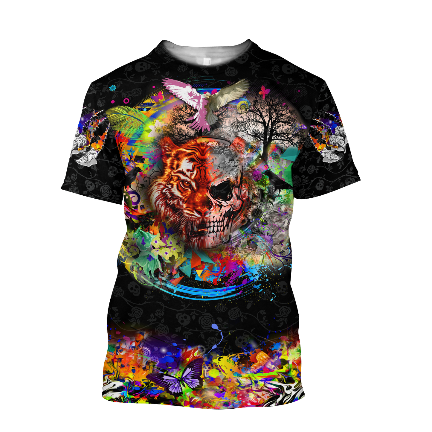 Love Skull animal full color 3D all over printed for man and women QB06092003