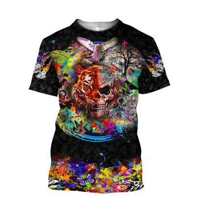 Love Skull animal full color 3D all over printed for man and women QB06092003