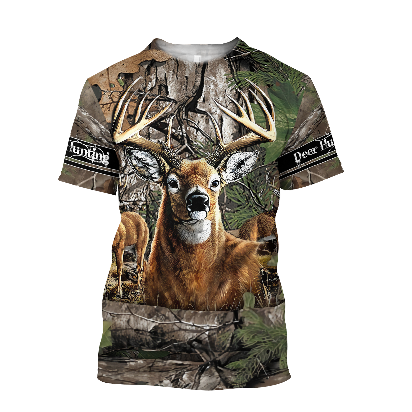 Personalized Name Deer Hunter 3D All Over Print Unisex Shirts