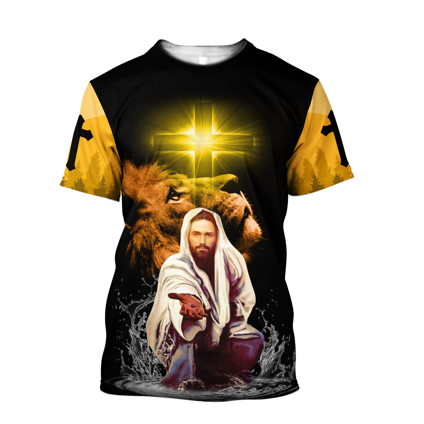 Premium Christian Jesus Easter 3D All Over Printed Unisex Shirts
