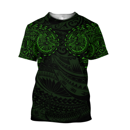 Dragon Aotearoa Maori manaia 3d all over printed shirt and short for man and women QB06262002
