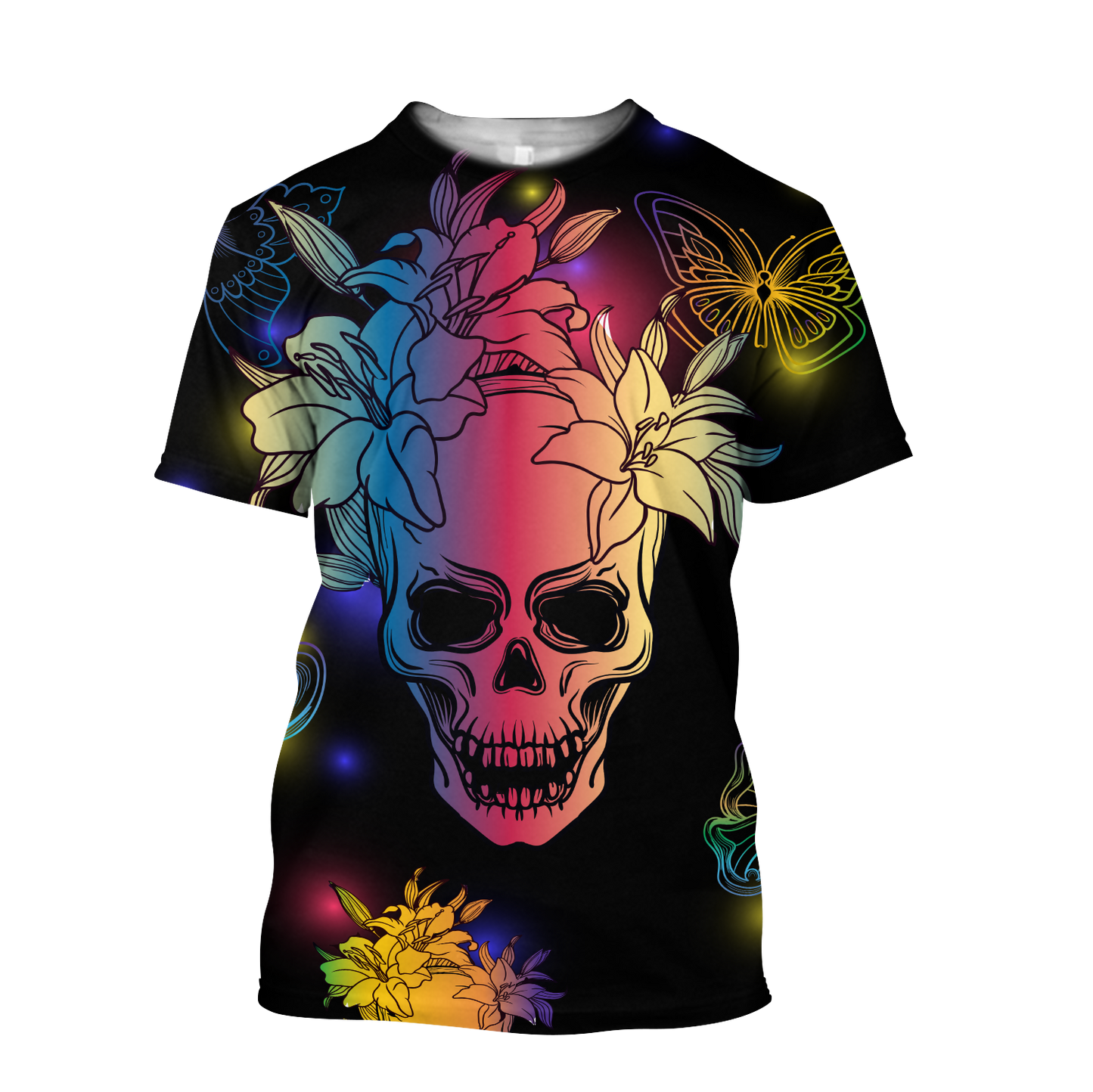 Love Skull 3D all over printed for man and women