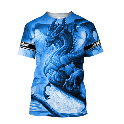 Blue Dragon Ice Dragon 3D All Over Printed Shirts For Men and Women DQB20122004