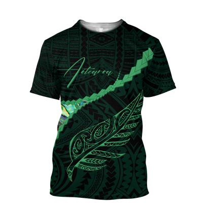 Aotearoa Tattoos New Zealand 3D Unisex Hoodie