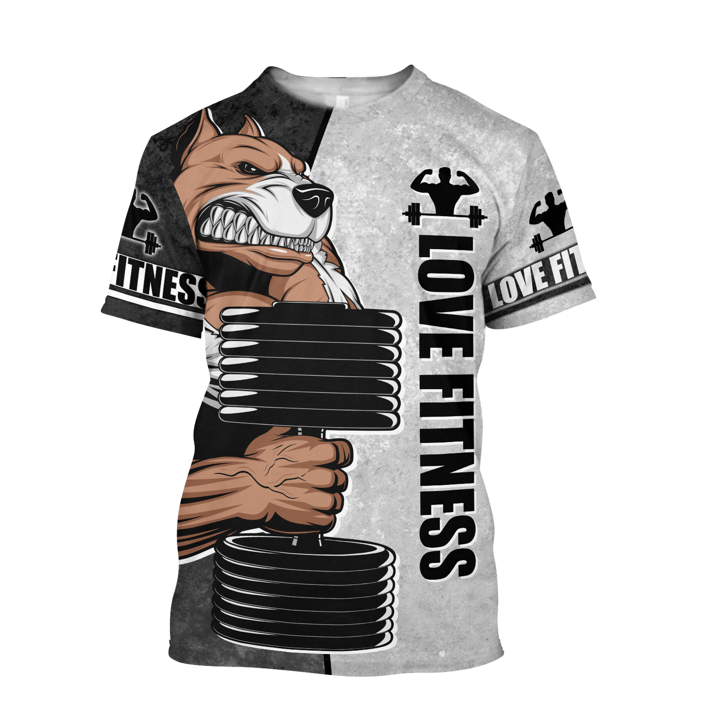 Premium Love Fitness 3d All Over Printed