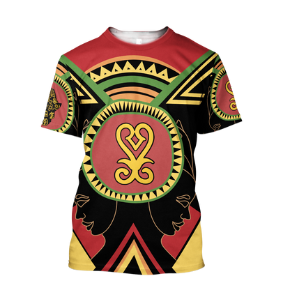 African Adinkra Sankofa Hoodie