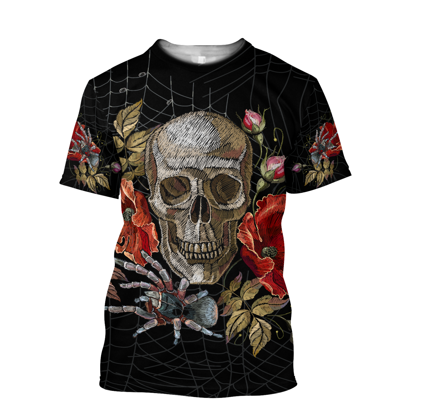 Love Skull red 3D all over printed for man and women QB06042001