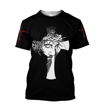 Premium Christian Jesus 3D All Over Printed Unisex Shirts - Amaze Style™-Apparel