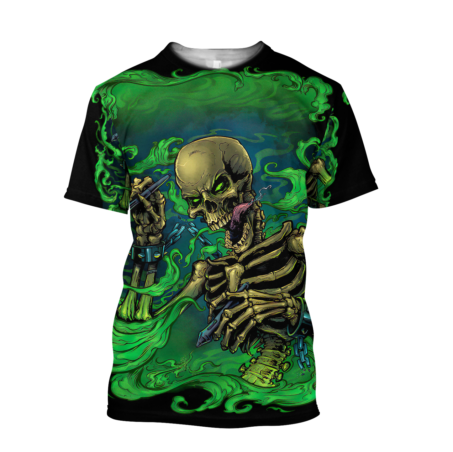 Skull get high 3D all over printed for man and women