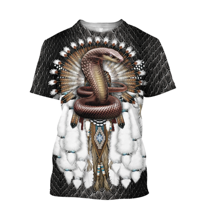 Snake 3D All Over Printed Unisex Shirt