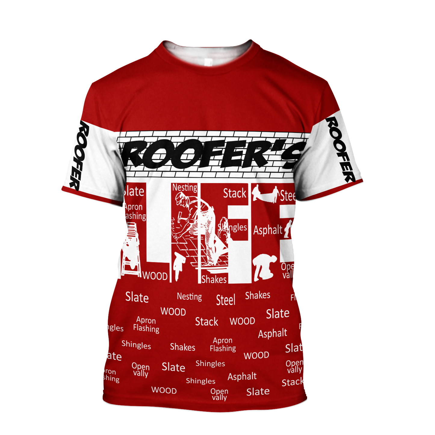 Hard Roofers 3D All Over Printed Shirts