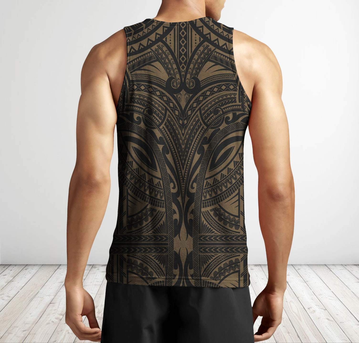 Tiki Ancestors All Over Hoodie HC2402 - Amaze Style™-Apparel