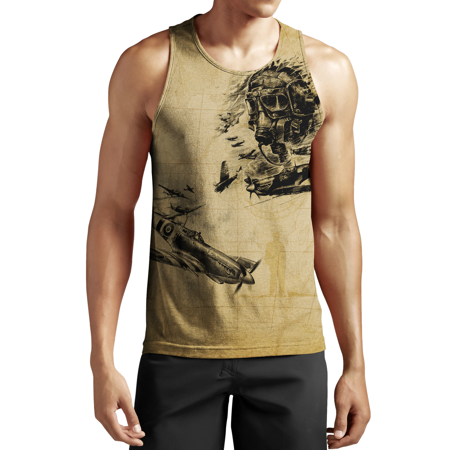 Aviator fly high brave and safe all over printed shirts for men and women JJ030101 - Amaze Style™-Apparel