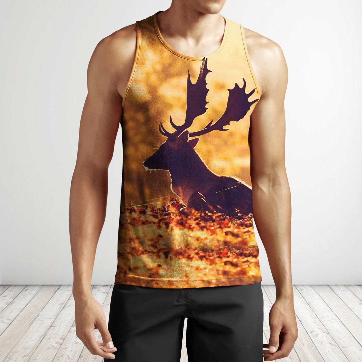Deer On Autumn Hoodie 3D All Over Print DC010 - Amaze Style™-Apparel