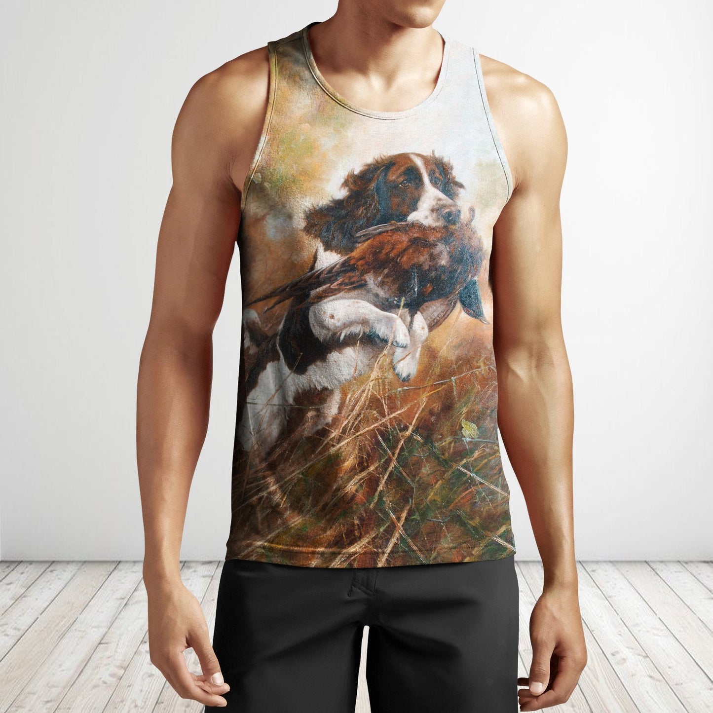 3D All Over Print Hunting Dog Pheasant Shirt Hoodie - Amaze Style™-Apparel