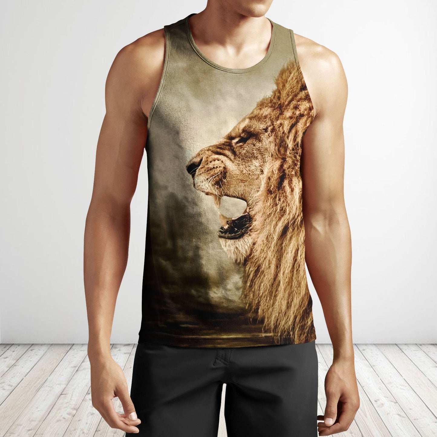 Lion Angry Printed 3D All Over DC031 - Amaze Style™-Apparel