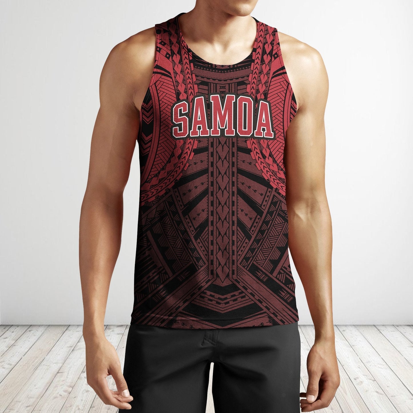 American Samoa Spirit Hoodie (Red) PL - Amaze Style™-Apparel