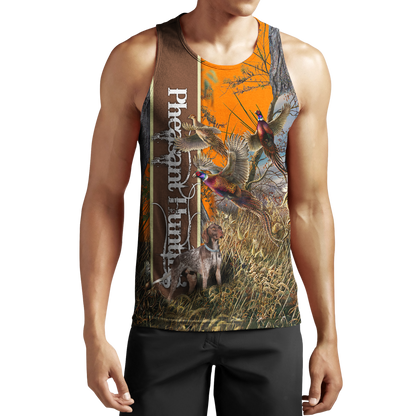 Pheasant Hunting 3D All Over Printed Shirts For Men And Women JJ100103 - Amaze Style™-Apparel