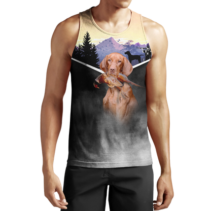 Pheasant Vizsla Hunting 3D All Over Printed Shirts For Men And Women JJ110203 - Amaze Style™-Apparel