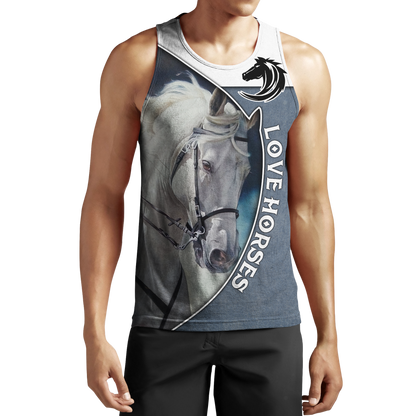 Love Horse 3D All Over Printed Shirts JJ240406 - Amaze Style™-Apparel