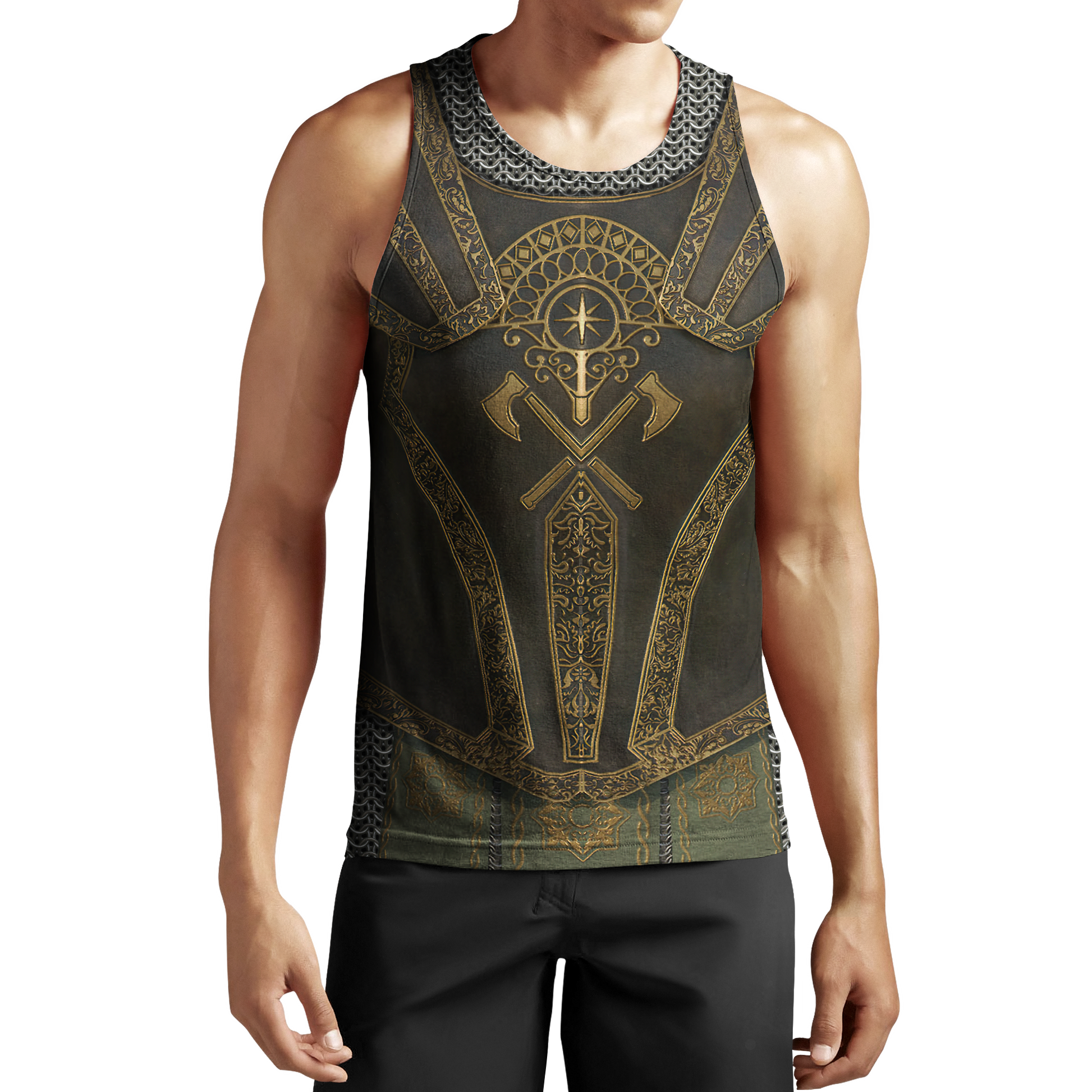 3D printed Knight Armor Tops MP810 - Amaze Style™-Apparel