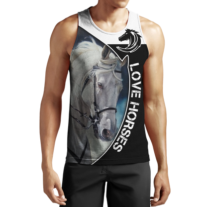 Love Horse 3D All Over Printed Shirts JJ230402 - Amaze Style™-Apparel