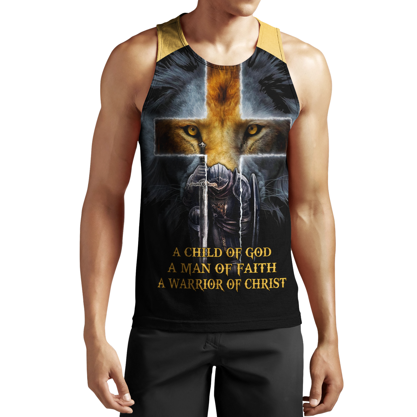Knight God Jesus 3D All Over Printed Shirt Hoodie For Men And Women JJ240302 - Amaze Style™-Apparel