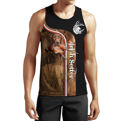Pheasant Setter Hunting 3D All Over Printed Shirts For Men And Women JJ100201 - Amaze Style™-Apparel