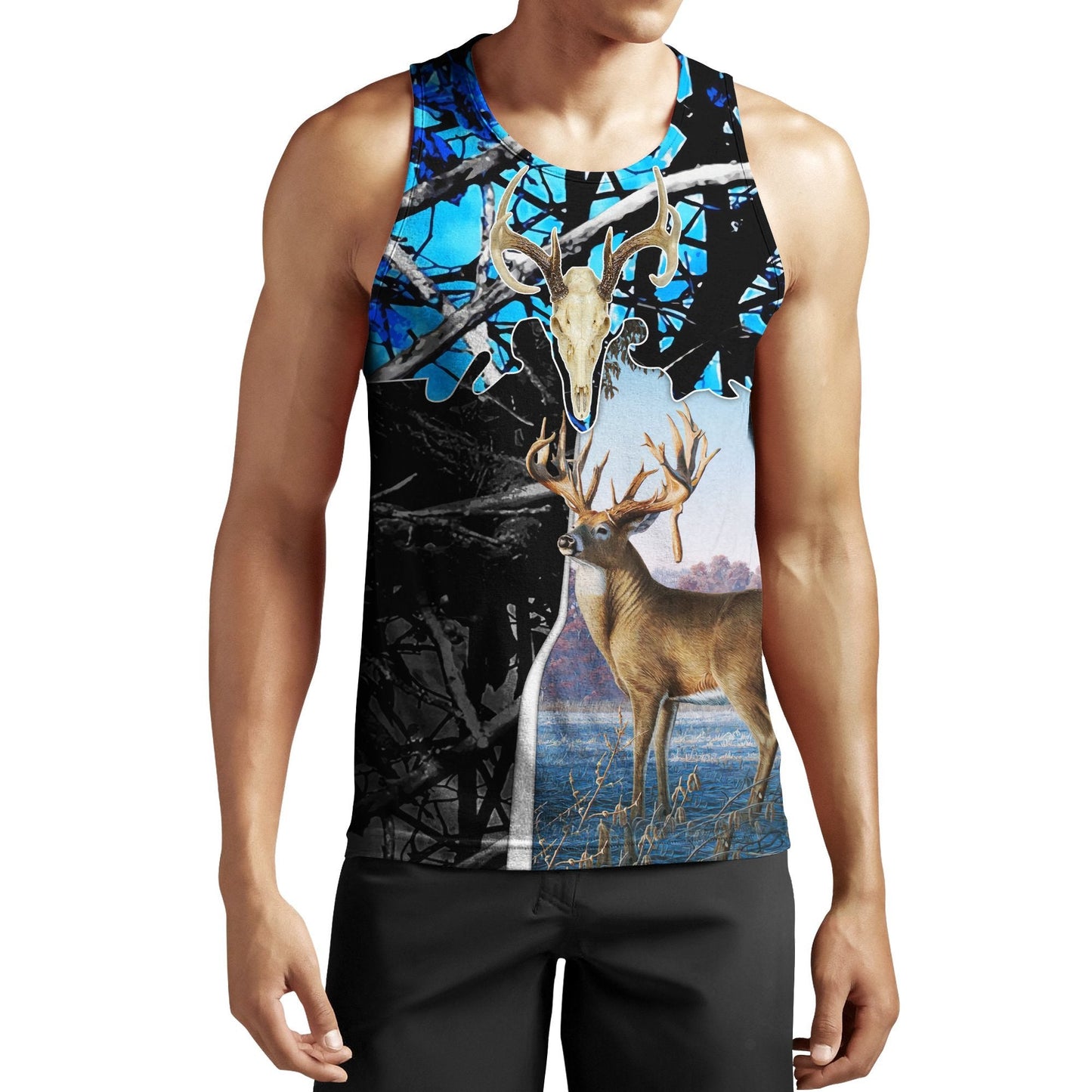 Beutiful deer hunting camo 3D all over printed shirts for man and women JJ221202 PL - Amaze Style™-Apparel