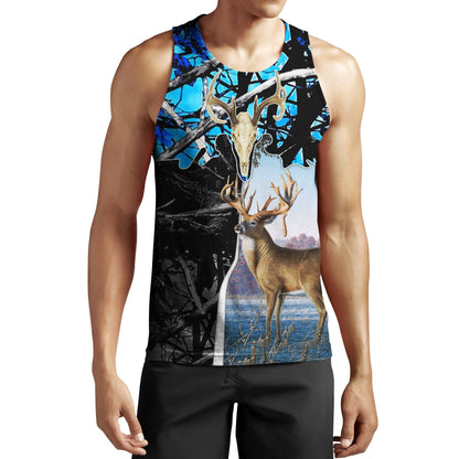 Beutiful deer hunting camo 3D all over printed shirts for man and women JJ221202 PL - Amaze Style™-Apparel