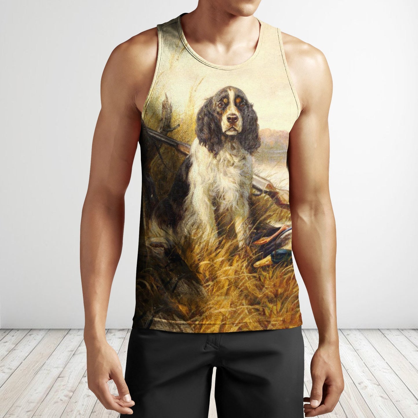 3D All Over Print Hunting Dog Duck Hoodie - Amaze Style™-Apparel