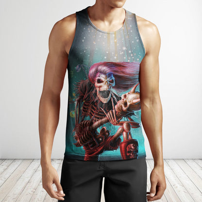 Music Is My Life And Skull Is My Love PL212 - Amaze Style™-Apparel