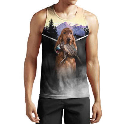 Pheasant Setter Hunting 3D All Over Printed Shirts For Men And Women JJ080203 - Amaze Style™-Apparel
