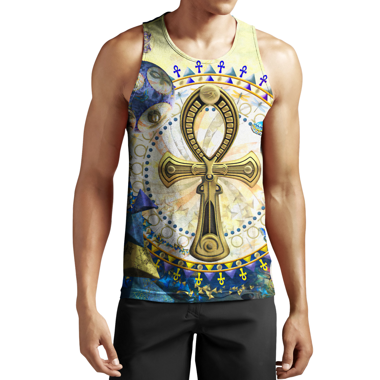 3D All Over Printed Ankh Egypt Hoodie Clothes JJ120203 - Amaze Style™-Apparel