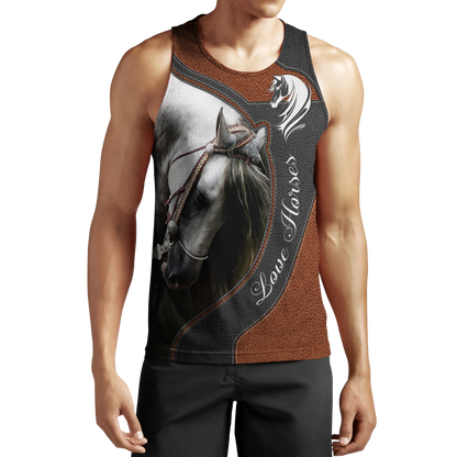 Love Beautiful Horse 3D All Over Printed Shirts JJ15052002 - Amaze Style™-Apparel