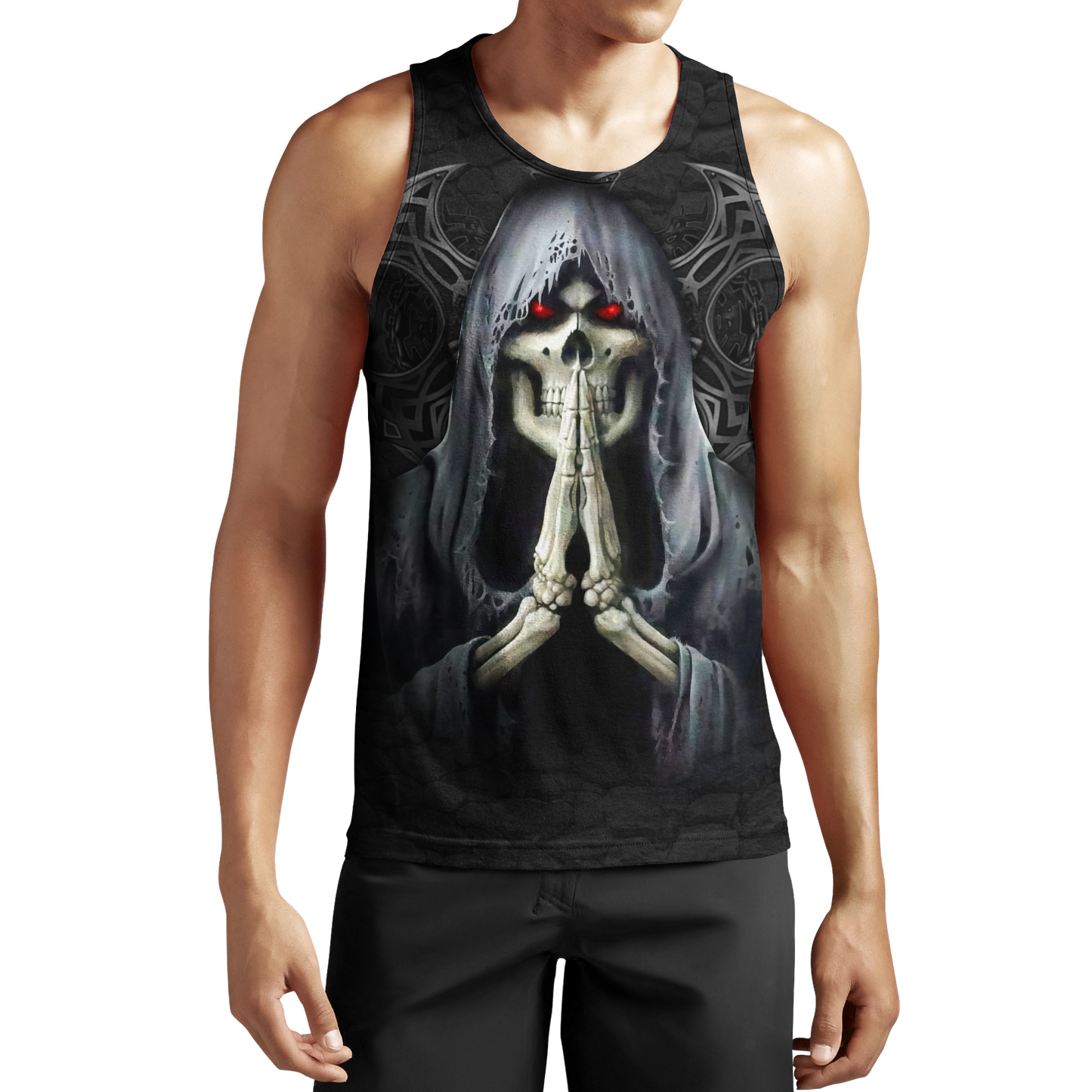 August Guy Skull 3D All Over Printed Shirts JJW28102003