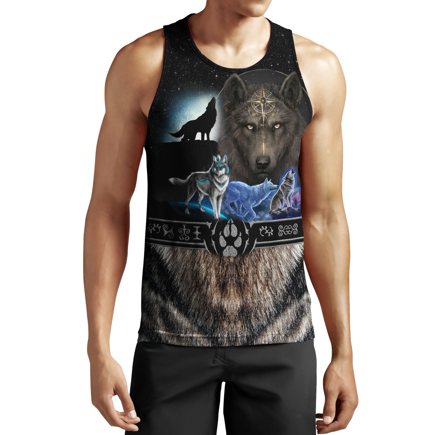 Premium 3D Printed Viking Mighty Wolf Shirts MEI