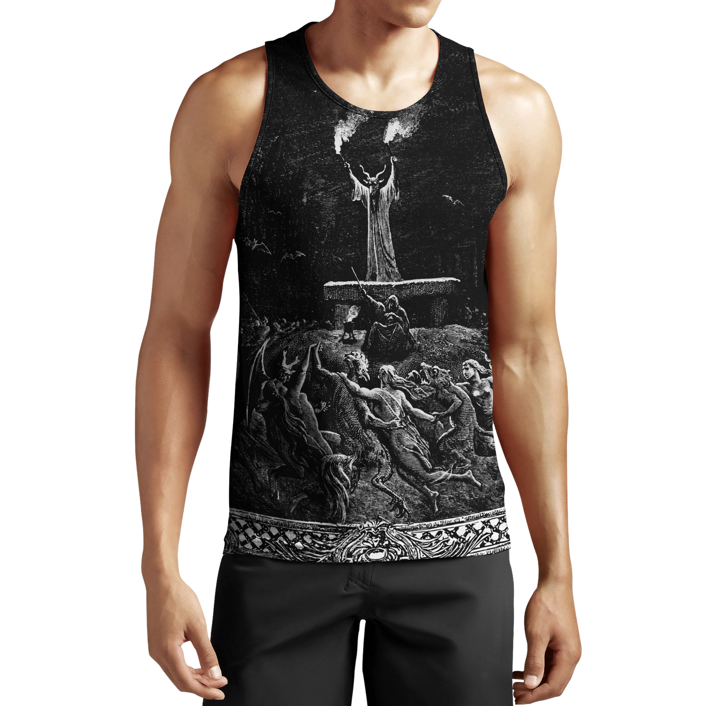 Satanic Devil 3D All Over Printed Hoodie JJ06062012