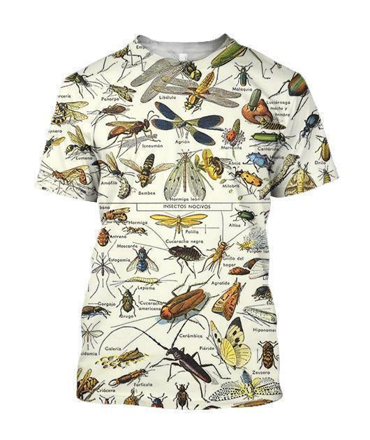 3D All Over Printed Insects Clothes - Amaze Style™-Apparel