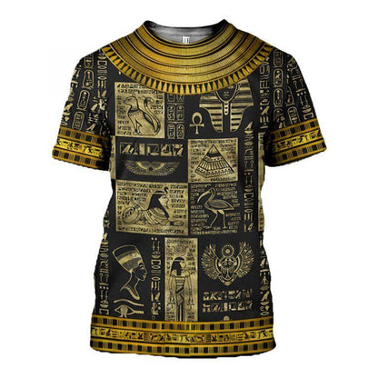 3D Printed Egyptian God and Symbols Clothes - Amaze Style™-Apparel