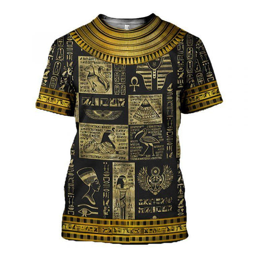 3D Printed Egyptian God and Symbols Clothes - Amaze Style™-Apparel