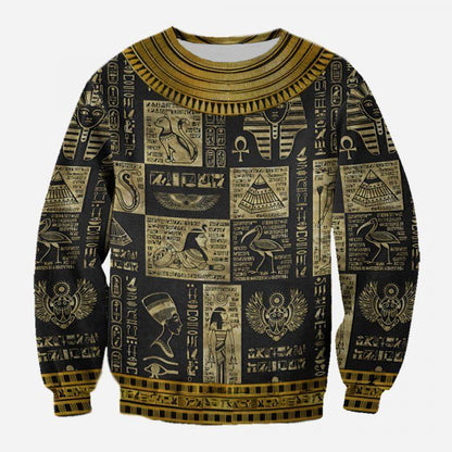 3D Printed Egyptian God and Symbols Clothes - Amaze Style™-Apparel