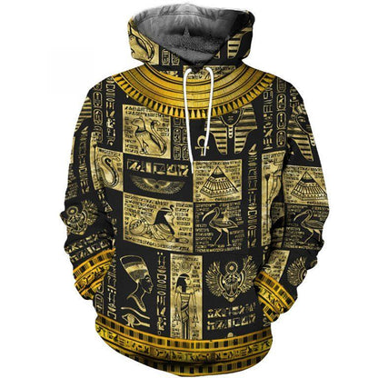 3D Printed Egyptian God and Symbols Clothes - Amaze Style™-Apparel